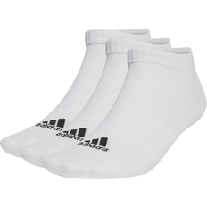 Adidas Ankelstrumpor & Sneakerstrumpor - Herr adidas Thin and Light Sportswear Low-Cut Socks 3-pack - White/Black