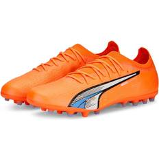 Puma ULTRA ULTIMATE MG Fußballschuhe Herren, Orange/Blau/Weiß Größe: 42.5, Schuhe