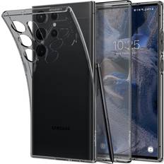 Gråa - Samsung Galaxy S23 Ultra Mobilfodral Spigen Liquid Crystal Case for Galaxy S23 Ultra