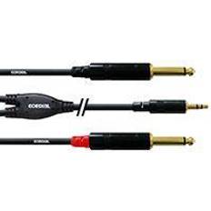 Cordial 3.5mm kablar Cordial 3.5mm 2 6.3mm audio cable, 1.5
