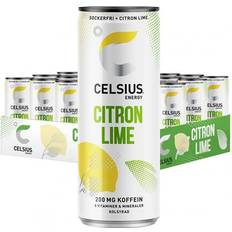 Citron/lime Drycker Celsius Citron Lime 335ml 24 st