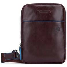 Piquadro Bruna Handväskor Piquadro Original bag blue male pocketbook leather brown ca5944b2v-mo
