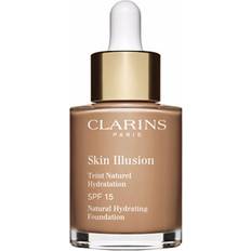 Clarins Foundations Clarins Skin Illusion Natural Hydrating Foundation SPF15 #112 Amber