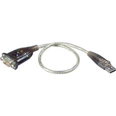 Aten Kabeladaptrar Kablar Aten USB A - Serial RS232 M-M Adapter 0.4m