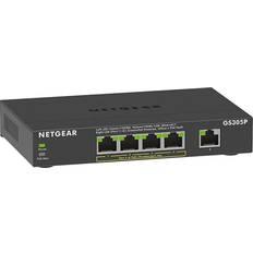 Netgear Gigabit Ethernet - PoE Switchar Netgear GS305Pv2