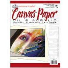 Royal & Langnickel Papper Royal & Langnickel Canvas Paper Pads For Oil And Acrylic Painting 5"x7" pk Of 2 Pads