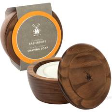 Mühle Sea Buckthorn Wooden Bowl with Shaving Soap