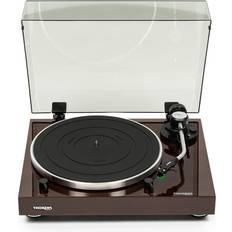 Thorens TD 204 Manual Two-Speed Turntable with Built-In Preamp & Pre-Installed Audio Technica AT95E Cartridge High Gloss Walnut Gloss Walnut