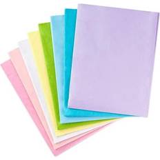 Hallmark Tissue Paper Sheets, Pastel Rainbow, 8 Colors 120.0 ea