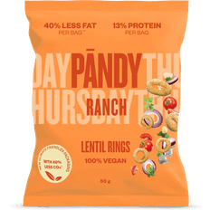 Chips Snacks Pandy Lentil Rings Ranch 50g
