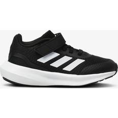 Löparskor Barnskor adidas Kid's Runfalcon 3.0 Elastic Lace Top Strap Shoes - Core Black/Cloud White/Core Black