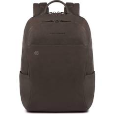 Piquadro Axelremsväskor Piquadro Men business backpack black ca3214b3 leather medium rucksack bag