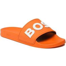 Hugo Boss Läder Slides HUGO BOSS Pantoletten 50488911 Orange
