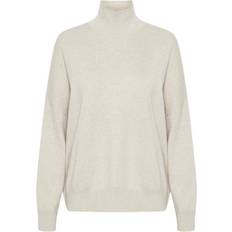 InWear Tröjor InWear Tenleyiw Knitted Pullover - Simply Taupe Melange