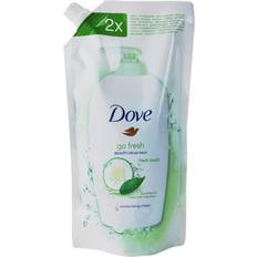 Normal hud Handtvålar Dove Go Fresh Hand Soap Cucumber & Green Tea Refill 500ml