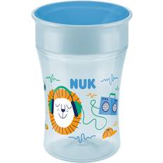 Nuk Maskintvättbar Nappflaskor & Servering Nuk Magic Cup with Drinking Rim & Lid 230ml