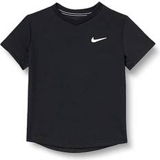 Nike T-shirts Barnkläder Nike Boy's Court Dri-Fit Victory T-shirt - Black/Black/White (CV7565-010)