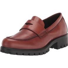 Ecco Dam Loafers ecco Women's Modtray Loafer Leather Cognac