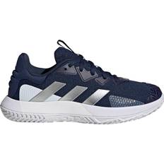Adidas 41 ⅓ - Herr Racketsportskor adidas SoleMatch Control M - Team Navy Blue 2/Matte Silver/Cloud White