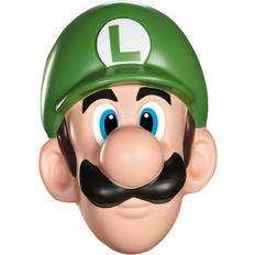 Disguise Maskerad Heltäckande masker Disguise SUPER MARIO 13384 – Luigi mask för vuxna, grön, en