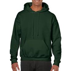Gildan Men's Hooded Sweatshirt - Forest Green