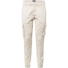 Cargobyxor - Herr - W36 Only & Sons Scam Stage Caro Cuff Pants - Beige