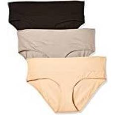 Motherhood Maternity Fold Over Panties 3-pack Black/Nude/Grey(91590-05)