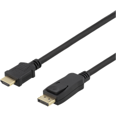 DisplayPort-kablar Deltaco HDMI - DisplayPort M-M 10m