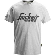 Snickers Överdelar Snickers 2590 Logo T-shirt - Light Grey
