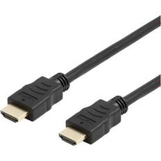 HDMI-kablar - PVC Deltaco Flex HDMI - HDMI M-M 2m