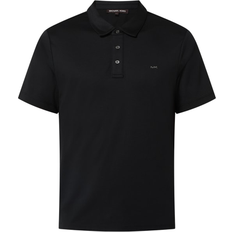 Michael Kors Sleek Short Sleeve Polo Shirt - Black