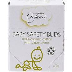 Bomullspinnar Simply Gentle baby safety buds, 72 buds