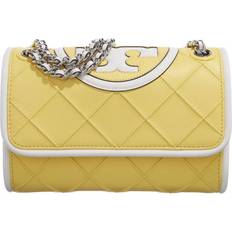 Tory Burch Crossbody Bags Small Fleming Soft Patent Border Convertible Shoul yellow Crossbody Bags ladies
