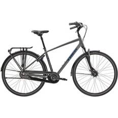 Trek Cyklar Trek District 2 Equipped With Shimano Nexus 7v Lithium City Bike 2022 -Gray Herrcykel