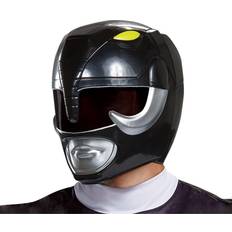 Disguise Hjälmar Disguise Adult Black Ranger Helmet