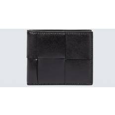 Bottega Veneta Intrecciato leather wallet - black - One