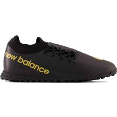 New Balance Svarta Fotbollsskor New Balance Furon v7 Dispatch TF - Black/Gold