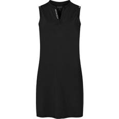 Elastan/Lycra/Spandex - Träningsplagg Klänningar Röhnisch Abby Sleeveless Dress - Black
