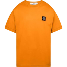 Stone Island Patch Logo T-shirt - Orange