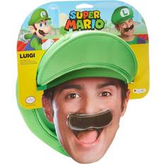 Disguise Huvudbonader Disguise Luigi Adult Hat and Mustache Green