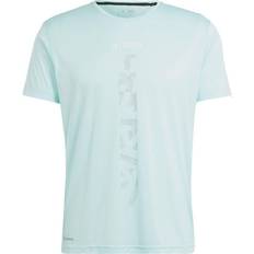 Adidas Blåa - Dam - Polyester T-shirts adidas Terrex Agravic Trail Running T-shirt - Semi Flash Aqua