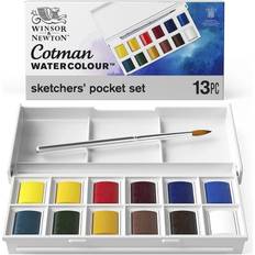 Akvarellfärger Winsor & Newton Cotman Watercolours Sketchers' Pocket Set 13-pack