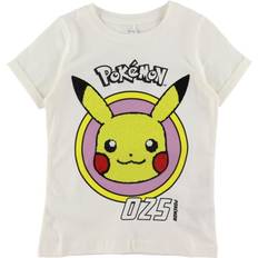 Name It White Alyssum Junna Pokemon T-Shirt Noos-146/152