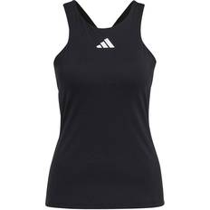 Adidas Dam - Elastan/Lycra/Spandex T-shirts & Linnen adidas Tennis Y-Tank Top Black