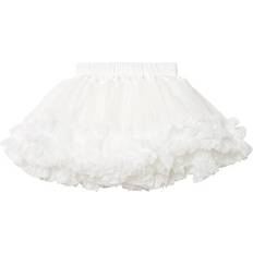 3-6M Kjolar Dolly By Le Petit Tom Frilly Kjol - Off White
