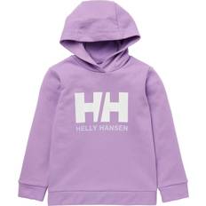 Helly Hansen Kid's Logo Hoodie - Heather (40453-699)