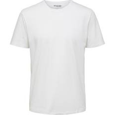 Ekologiskt material - Herr T-shirts Selected Relaxed T-shirt - Bright White