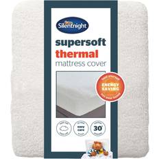 Silentnight Madrasskydd Silentnight Single Supersoft Thermal Protector Mattress Cover White