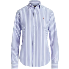 Bomull - Dam - Oxfordskjortor Polo Ralph Lauren Classic Fit Oxford Shirt - Light Blue