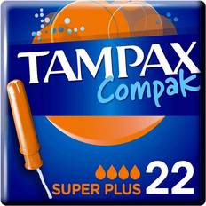 Tampax Compak Super Plus 22-pack